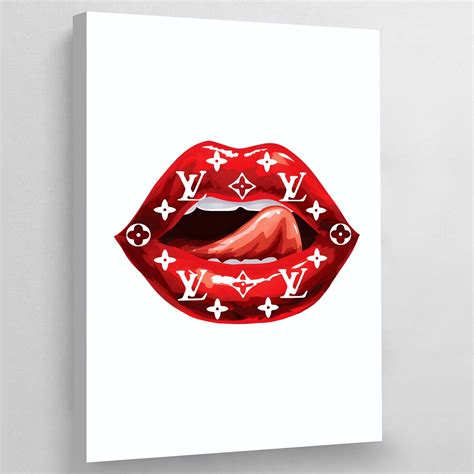 lv lips print|Louis Vuitton Lips .